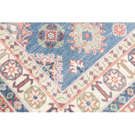 Tappeto Kazak Afghanistan bianco grigio 166x241