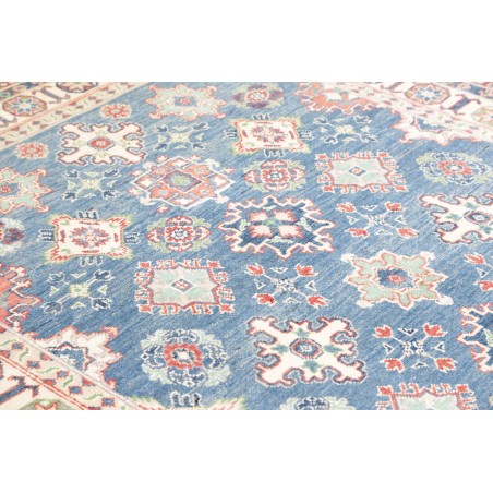 Tappeto Kazak Afghanistan bianco grigio 166x241