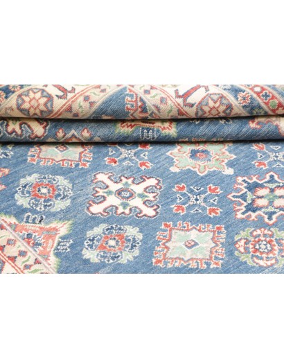 Tappeto Kazak Afghanistan bianco grigio 166x241