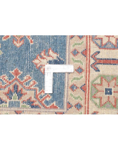 Tappeto Kazak Afghanistan bianco grigio 166x241