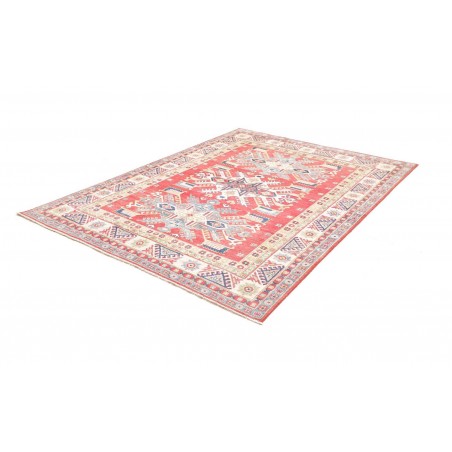Tappeto Kazak Afghanistan bianco grigio 175x232