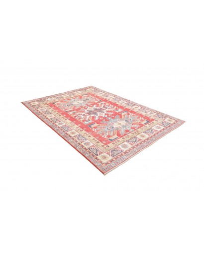 Tappeto Kazak Afghanistan bianco grigio 175x232