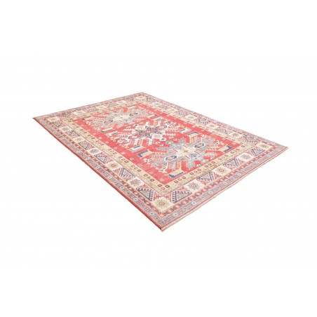 Tappeto Kazak Afghanistan bianco grigio 175x232