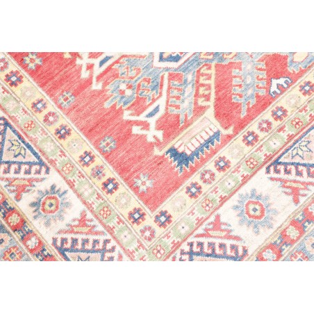 Tappeto Kazak Afghanistan bianco grigio 175x232