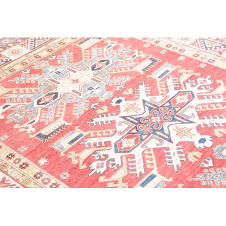 Tappeto Kazak Afghanistan bianco grigio 175x232