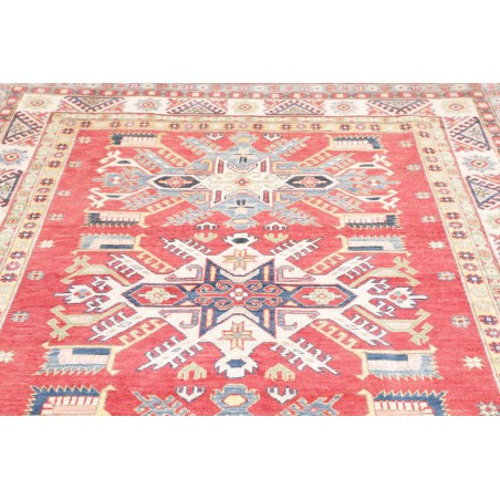 Tappeto Kazak Afghanistan bianco grigio 175x232
