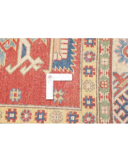 Tappeto Kazak Afghanistan bianco grigio 175x232