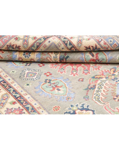 Tappeto Kazak Afghanistan bianco 147x199