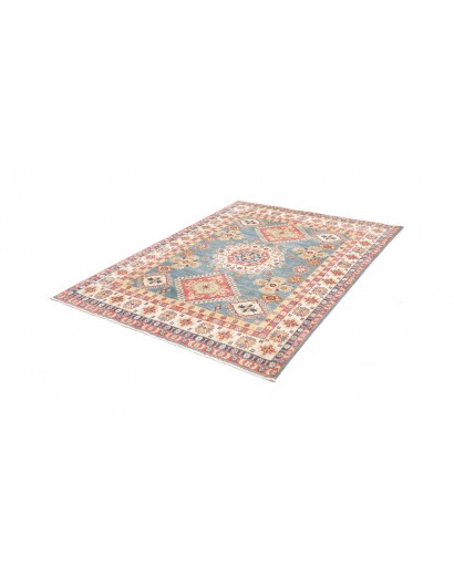 Tappeto Kazak Afghanistan beige giallo 150x196