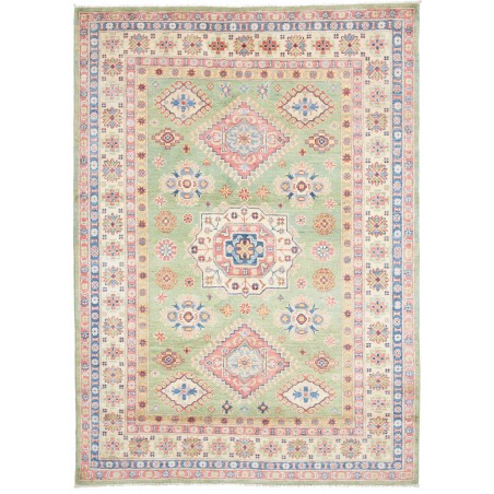 Tappeto Kazak Afghanistan beige grigio 151x211