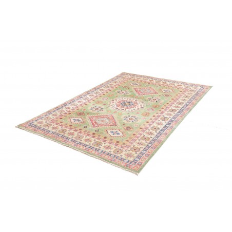 Tappeto Kazak Afghanistan beige grigio 151x211