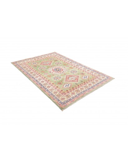 Tappeto Kazak Afghanistan beige grigio 151x211