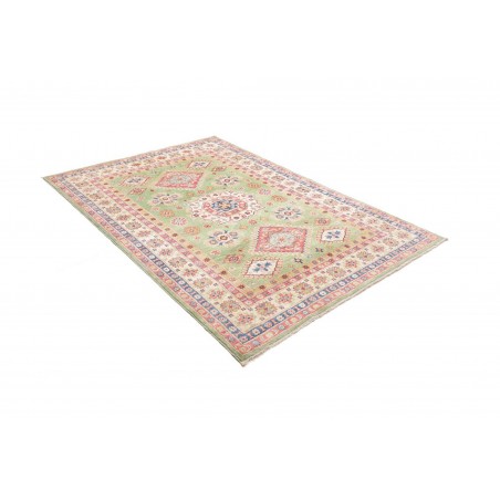 Tappeto Kazak Afghanistan beige grigio 151x211