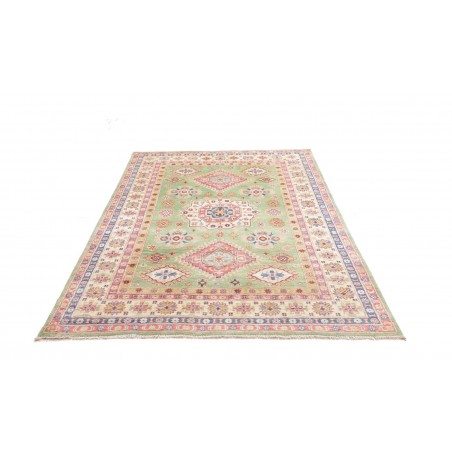 Tappeto Kazak Afghanistan beige grigio 151x211