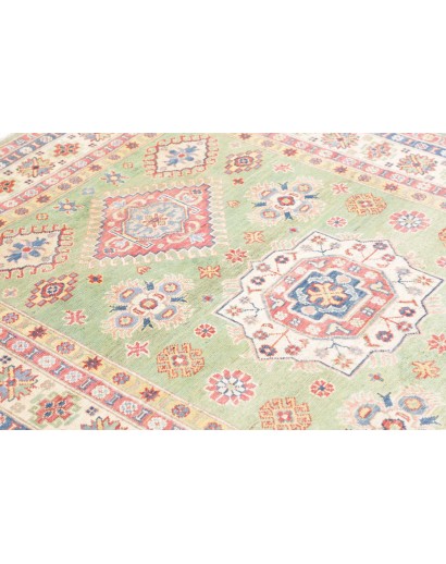 Tappeto Kazak Afghanistan beige grigio 151x211