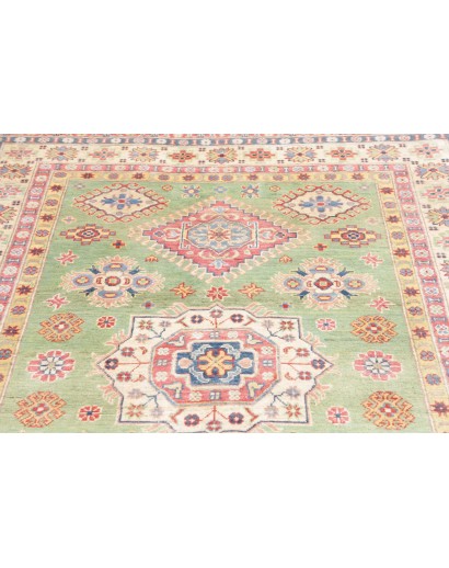 Tappeto Kazak Afghanistan beige grigio 151x211