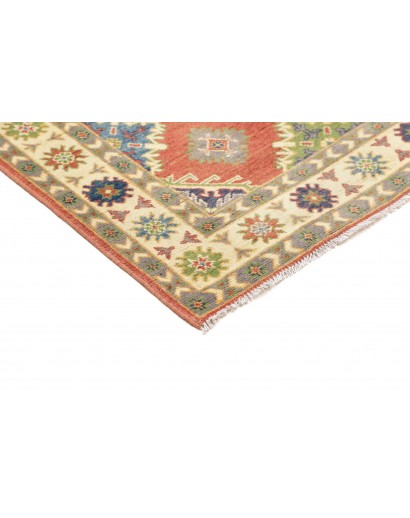 Tappeto Kazak Afghanistan marrone giallo 105x147