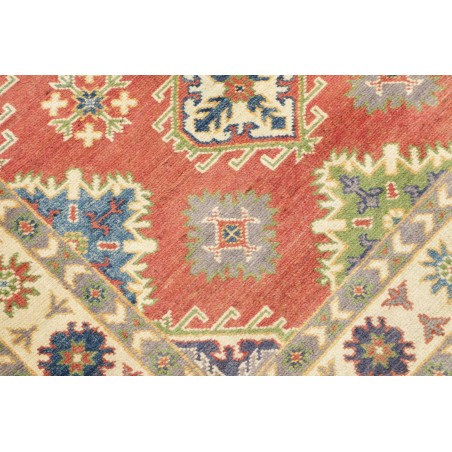 Tappeto Kazak Afghanistan marrone giallo 105x147