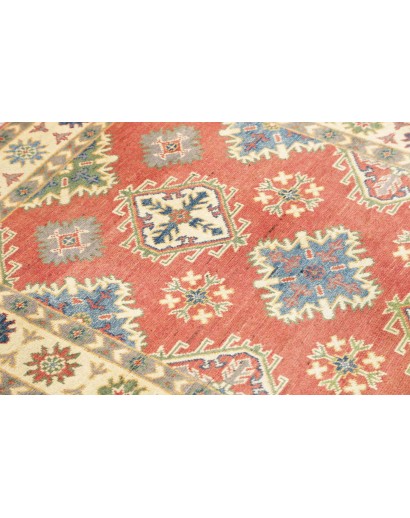 Tappeto Kazak Afghanistan marrone giallo 105x147