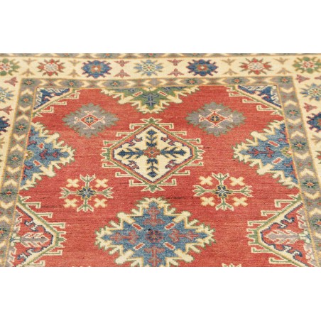 Tappeto Kazak Afghanistan marrone giallo 105x147