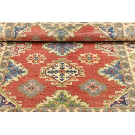 Tappeto Kazak Afghanistan marrone giallo 105x147