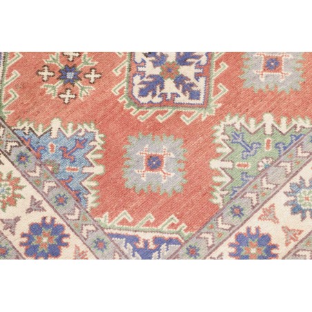 Tappeto Kazak Afghanistan marrone grigio 104x146