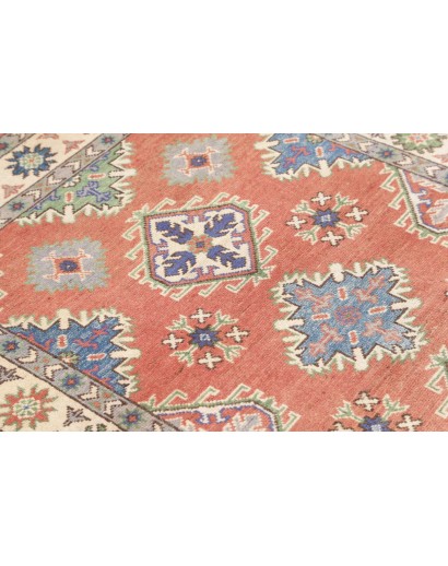 Tappeto Kazak Afghanistan marrone grigio 104x146