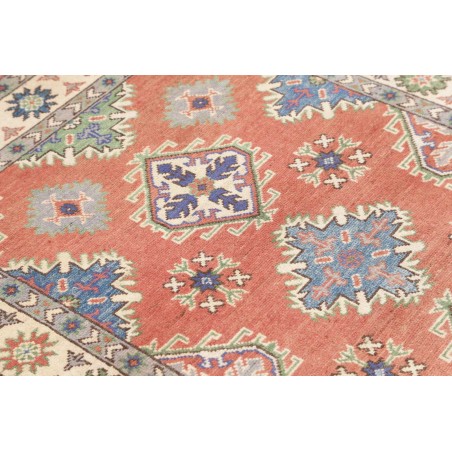 Tappeto Kazak Afghanistan marrone grigio 104x146