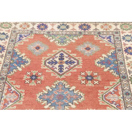 Tappeto Kazak Afghanistan marrone grigio 104x146