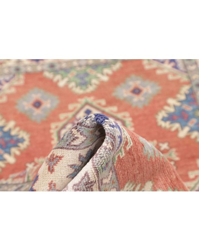 Tappeto Kazak Afghanistan marrone grigio 104x146