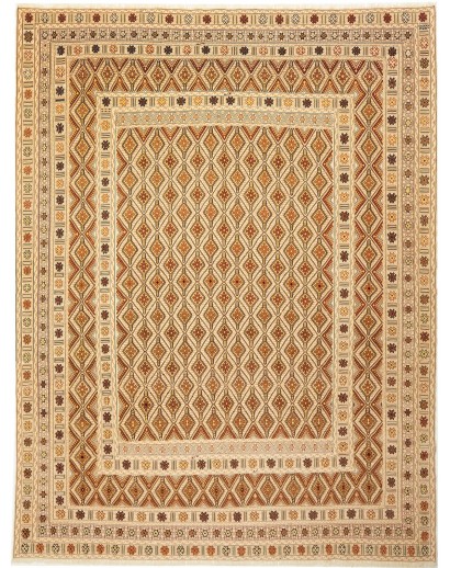 Tappeto Nakhunak Pakistan marrone 207x267