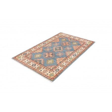 Tappeto Kazak Afghanistan beige grigio 102x158