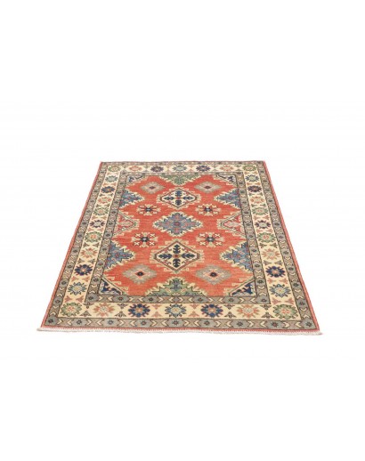 Tappeto Kazak Afghanistan marrone giallo 101x149
