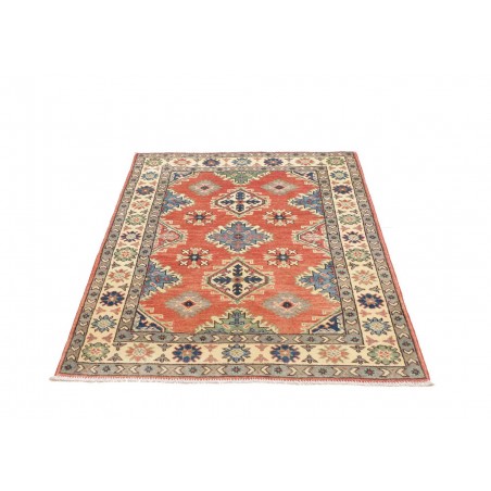 Tappeto Kazak Afghanistan marrone giallo 101x149