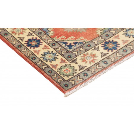 Tappeto Kazak Afghanistan marrone giallo 101x149