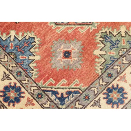 Tappeto Kazak Afghanistan marrone giallo 101x149