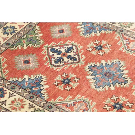 Tappeto Kazak Afghanistan marrone giallo 101x149