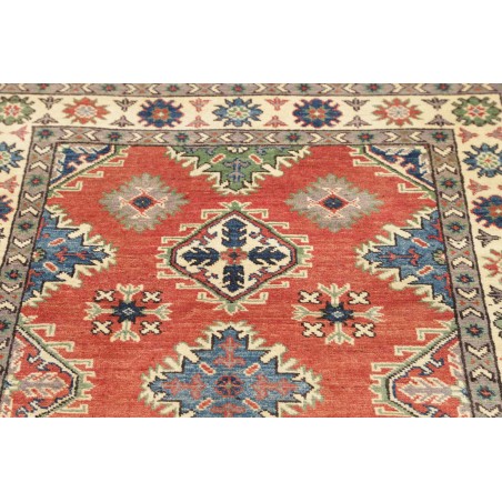Tappeto Kazak Afghanistan marrone giallo 101x149