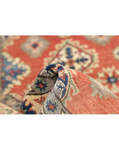 Tappeto Kazak Afghanistan marrone giallo 101x149