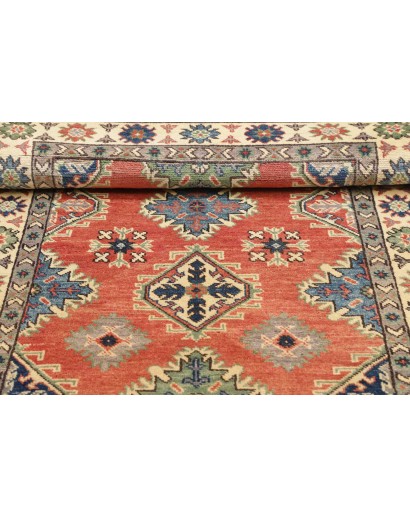 Tappeto Kazak Afghanistan marrone giallo 101x149