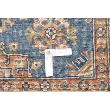 Tappeto Kazak Afghanistan beige azzurro 103x143