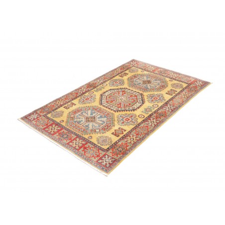 Tappeto Kazak Afghanistan marrone giallo 97x150