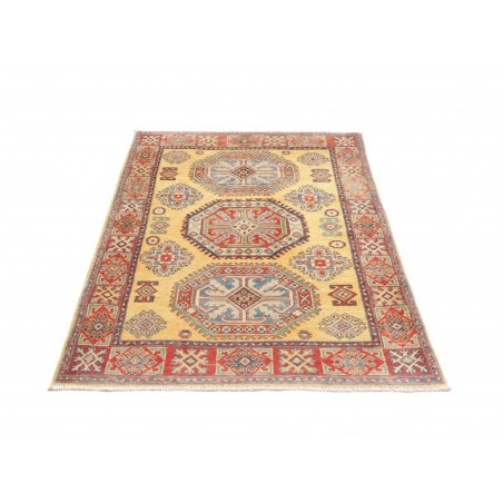 Tappeto Kazak Afghanistan marrone giallo 97x150