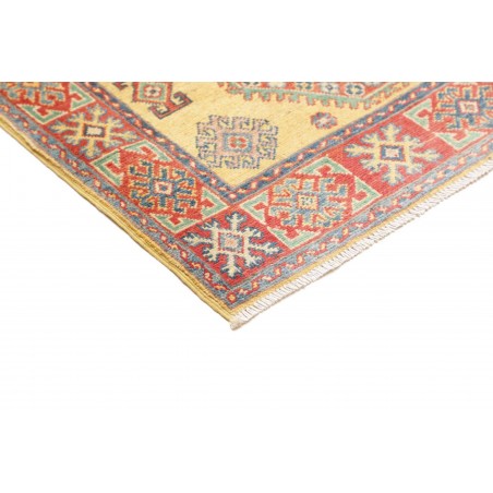 Tappeto Kazak Afghanistan marrone giallo 97x150