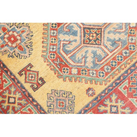 Tappeto Kazak Afghanistan marrone giallo 97x150
