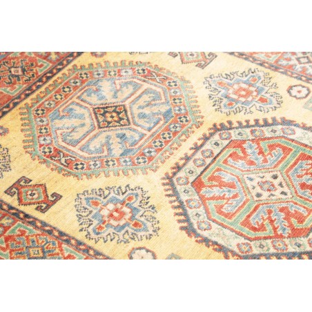 Tappeto Kazak Afghanistan marrone giallo 97x150