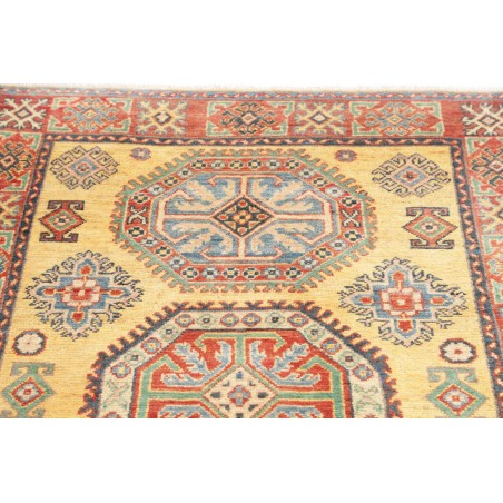 Tappeto Kazak Afghanistan marrone giallo 97x150