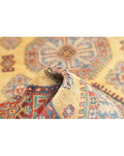 Tappeto Kazak Afghanistan marrone giallo 97x150
