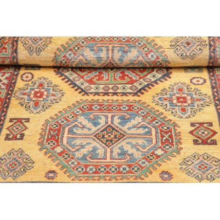 Tappeto Kazak Afghanistan marrone giallo 97x150