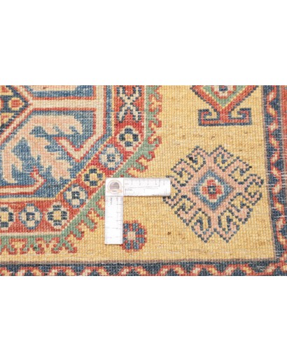 Tappeto Kazak Afghanistan marrone giallo 97x150